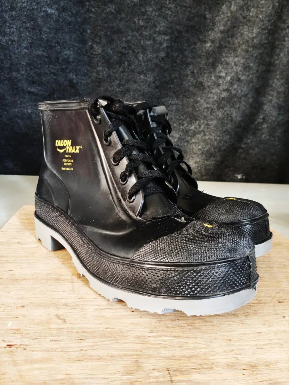 Talon Trax Steel Toe Rubber Utility Boots